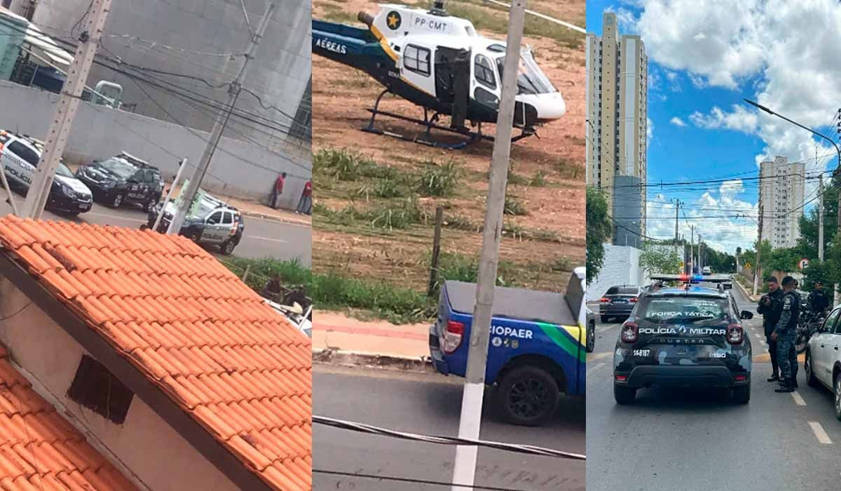 Policiais Perseguem E Prendem Bandidos Ap S Roubo Em Shopping De Cuiab