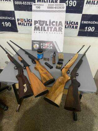Força Tatica apreende espingardas e revolver em Cuiabá.jpg