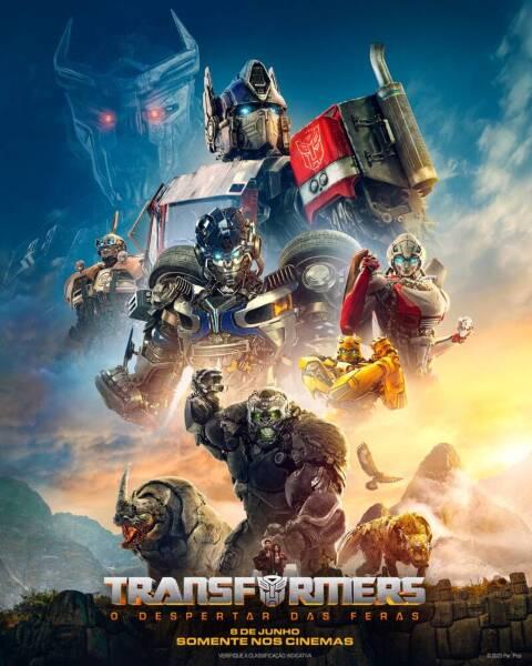 Transformers: O Despertar das Feras é o blockbuster da semana nos