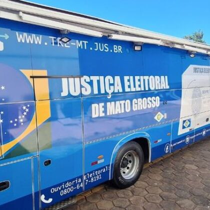 Justiça Eleitoral leva unidade móvel para coleta biométrica ao Mercado do Porto