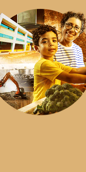 É assim que nosso trabalho chega até você