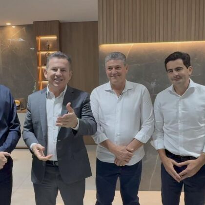 Governador e deputado definem área para novo Hospital Regional de Pontes e Lacerda