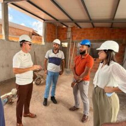 Deputado Avallone vistoria obras dos CAPS II e III em Cuiabá