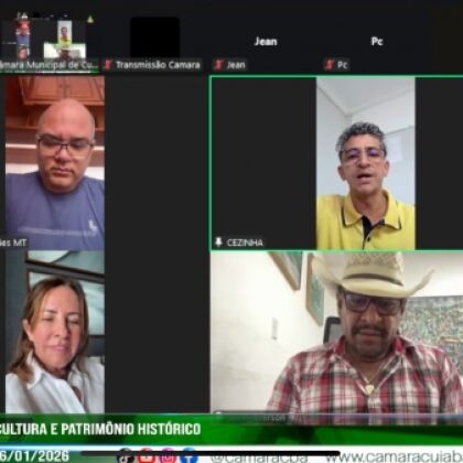 Comissão de Cultura e Patrimônio Histórico recebe balanço das ações culturais de 2025
