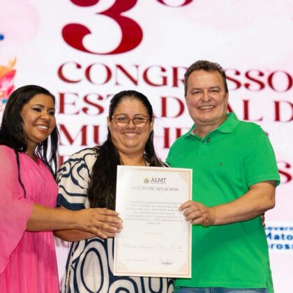 Max Russi destaca o protagonismo das mulheres durante o 3º Congresso de Mulheres Poderosas