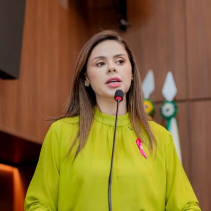Michelly Alencar destaca nova sede do CMEI Sebastião Tolomeu