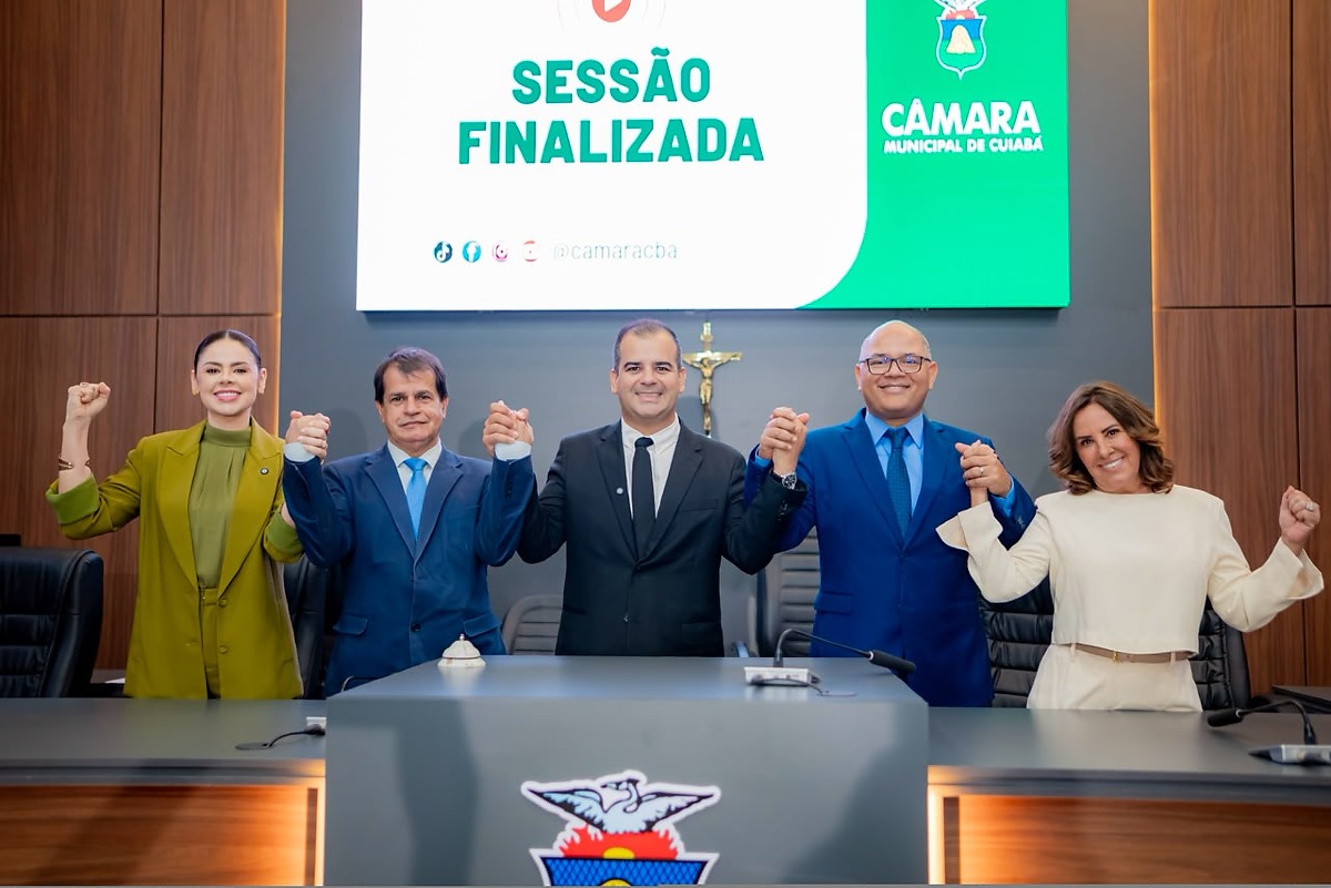 Ilde Taques assume presidência da Câmara de Cuiabá em Mato Grosso