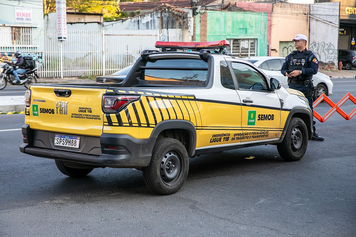 Cuiabá terá 85 agentes de trânsito no segundo turno; veja onde haverá bloqueios